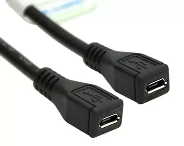 Micro USB 母对母延长线